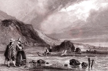 Cobija, Bolivia (engraving)