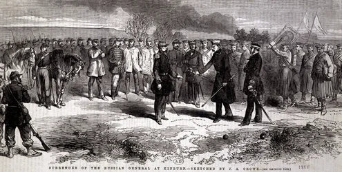 Crimean War: surrender of Russia