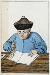 Daily life of the Chinese: a Chinese writer. 19th century