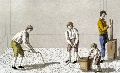 Decoration: One of the Stages of Floor Paving