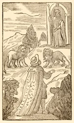 Difficulty is Behind, Fear is Before from The Pilgrims Progress From This World, To That Which Is To Come by John Bunyan (1628-1688)