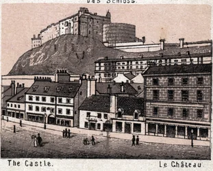 Edinburgh, Scotland: view of the castle. The world illustrates 168 views. Undated (late 19th century)