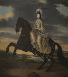 Portrait of Duchess Hedvig Sophia of Holstein-Gottorp (1681-1708), Queen of Sweden