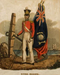 Ensign, Royal Marines, 1835