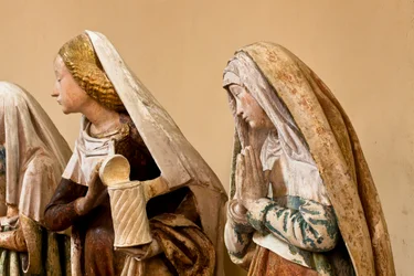 Entombment, Saint-Jacques Chapel, Monestiès, Tarn