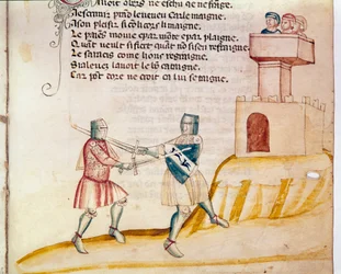 Entry to Spain (miniature)