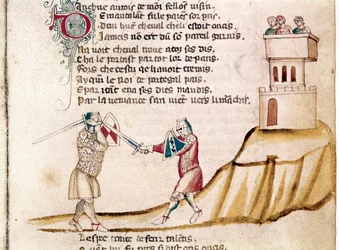 Entry to Spain (miniature)