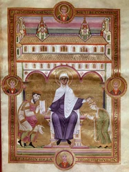 Evangelical Page of Emperor Henry III