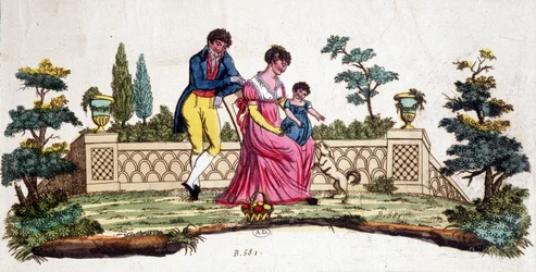 Family in a Park