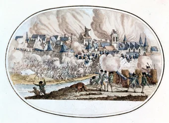Federalist Insurrection. The Takeover of Toulon from the English in 1794 Where the Young Bonaparte Distinguished Himself