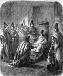 Founding of the Order of Saint Michael by Louis XI in Amboise on August 1