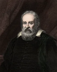 Galileo Galilei (1564-1642) - engraving - 19th century