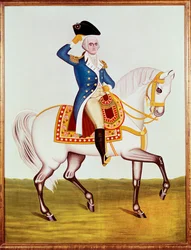 General Washington on His White Horse