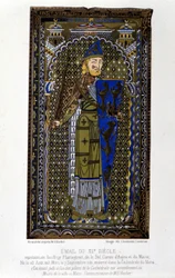 Geoffroy Plantagenet - enamel