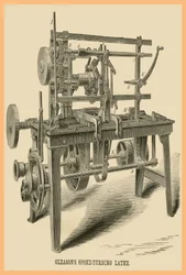 Gleasons Spoke Turning Lathe