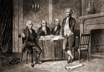 Governor Morris (1752-1816), with Adams, Hamilton and Jefferson