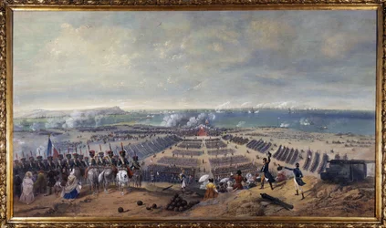 Grand parade at the military camp of Boulogne