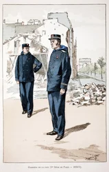 Guardians de la paix (first seat of Paris 1870-1871)