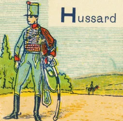 H as Hussard
