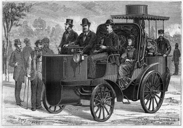 High Speed Steam Car by Amedee Ernest Bollee