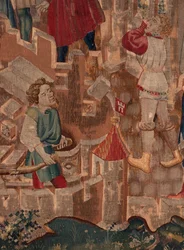 History of Saint Piat and Saint Eleuthère, Scene 6 (Detail)