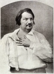 Honoré de Balzac, circa 1850