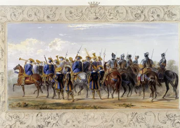 Horseback Guards - in 