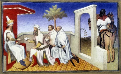 How the Great Khan Handed Over to the Polo Brothers the Command Tablets, Early 20th Century