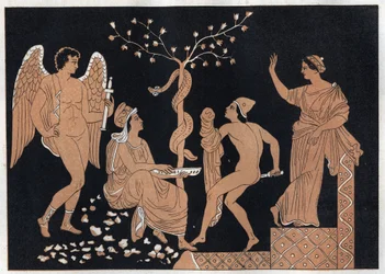 Jason and Medea - Engraving from 