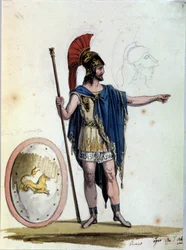 Jason character. For the opera Medee by Luigi Cherubini for a performance at La Scala in 1822-1823