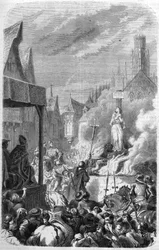 Joan of Arc burned alive, May 30