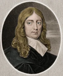 John Milton - engraving - 19th century