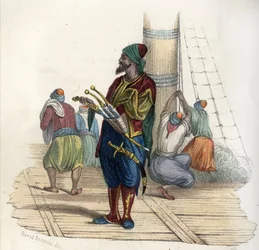Khayr al-Din (v. 1476-1546), known as Barbarossa II, a Turkish privateer. Founder of the state of Algiers in the 16th century. In 