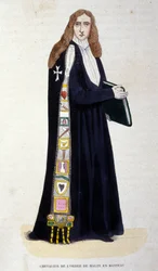 Knight of the Order of Malta in Engraving Coat 19th century