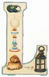 L: Lock, Lamp, Lots of, Letter, Lantern