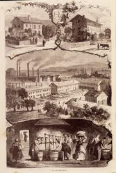 Labor Cities in France in the 19th Century
