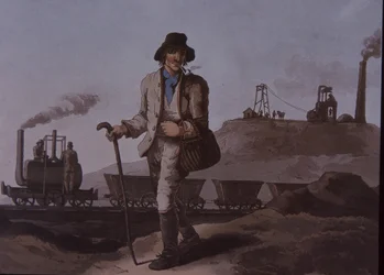 Labourer, early industrial revolution, early 19th century