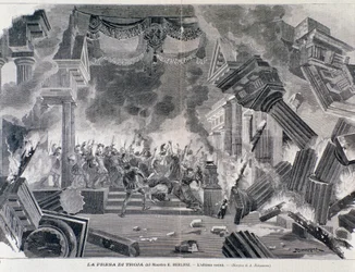 Last Scene of the Opera The Trojans