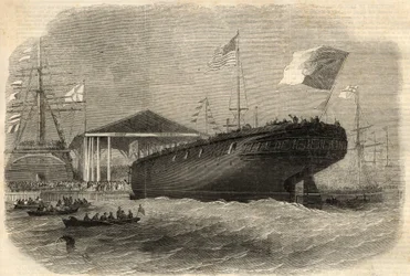 Launch of the Portuguese corvette 