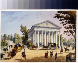 The Summer Theatre on Kamenny Island in Saint Petersburg (Album of Marie Taglioni)