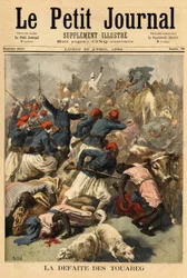 Lieutenant Colonel Joseph Joffre (1852-1931), commander of the French forces in Sudan, submitted on the 23rd of March 1894, the Tuareg tribes 