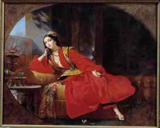 The Odalisque in Red