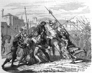 Louis the More Taken Prisoner