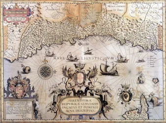 Map of the Republic of Genoa