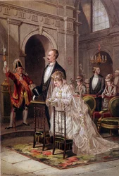 Married Receiving the Sacrament in Church