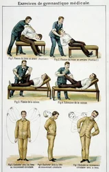 Medical gymnastics exercises in 