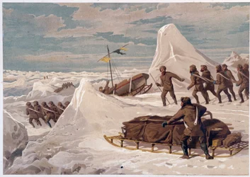 Men and Sleds - in 