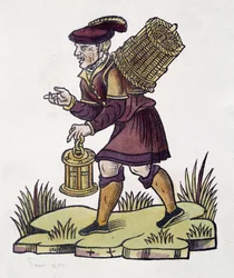 Merchant of Forgotten in 1735 in Paris