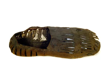 Model of shoes for men of the 16th century. Museo del Castello, Milan