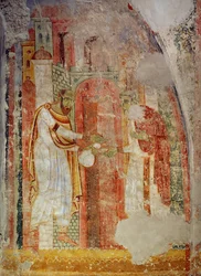 Murals in the Church of the Benedictine Monastery of Lambach, Upper Austria